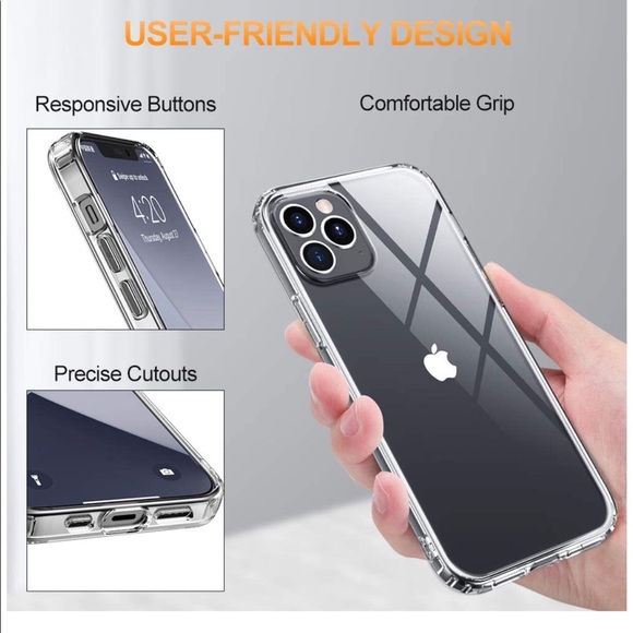 Compatible with iPhone 12 Pro Case and iPhone 12 - Picture 4 of 7